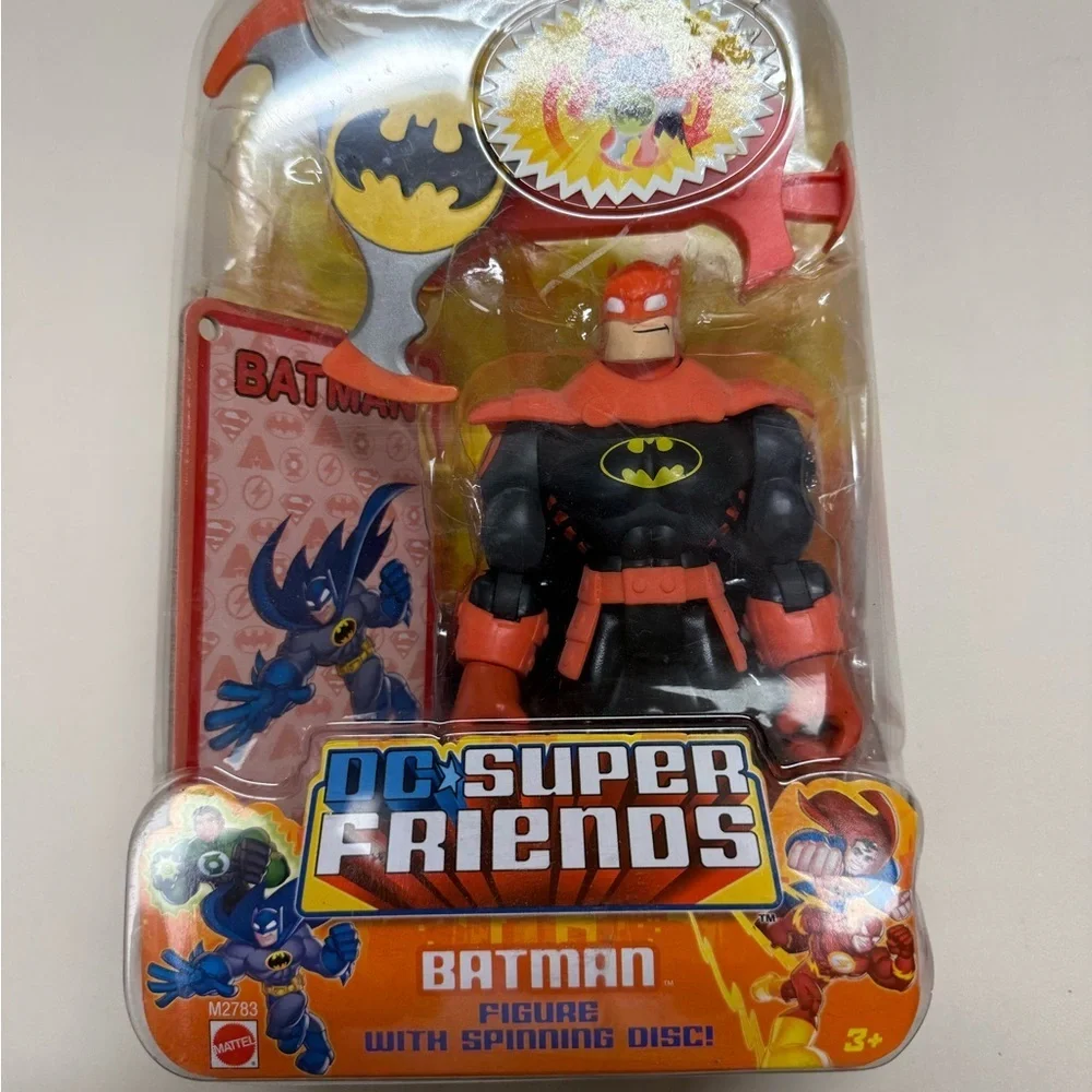 Mattel DC Super Friends Batman Action Figure - Black and Red